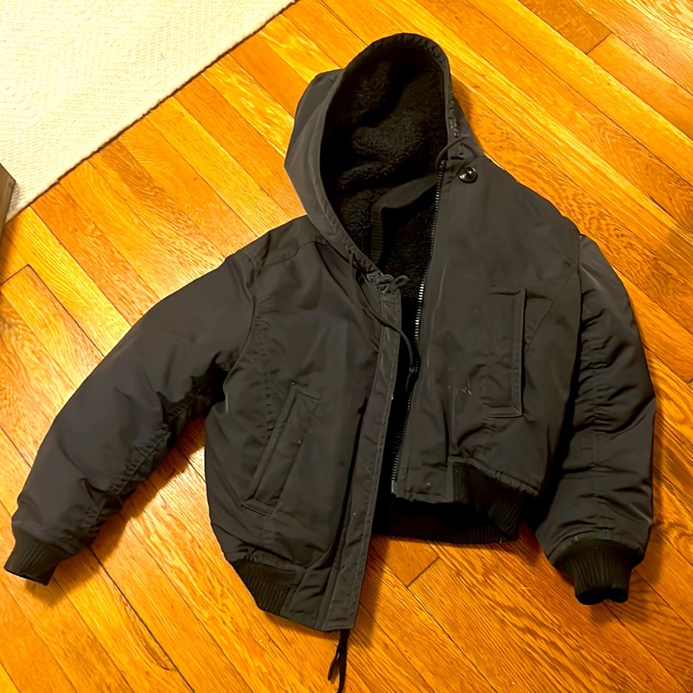 Vince cropped bomber jacket